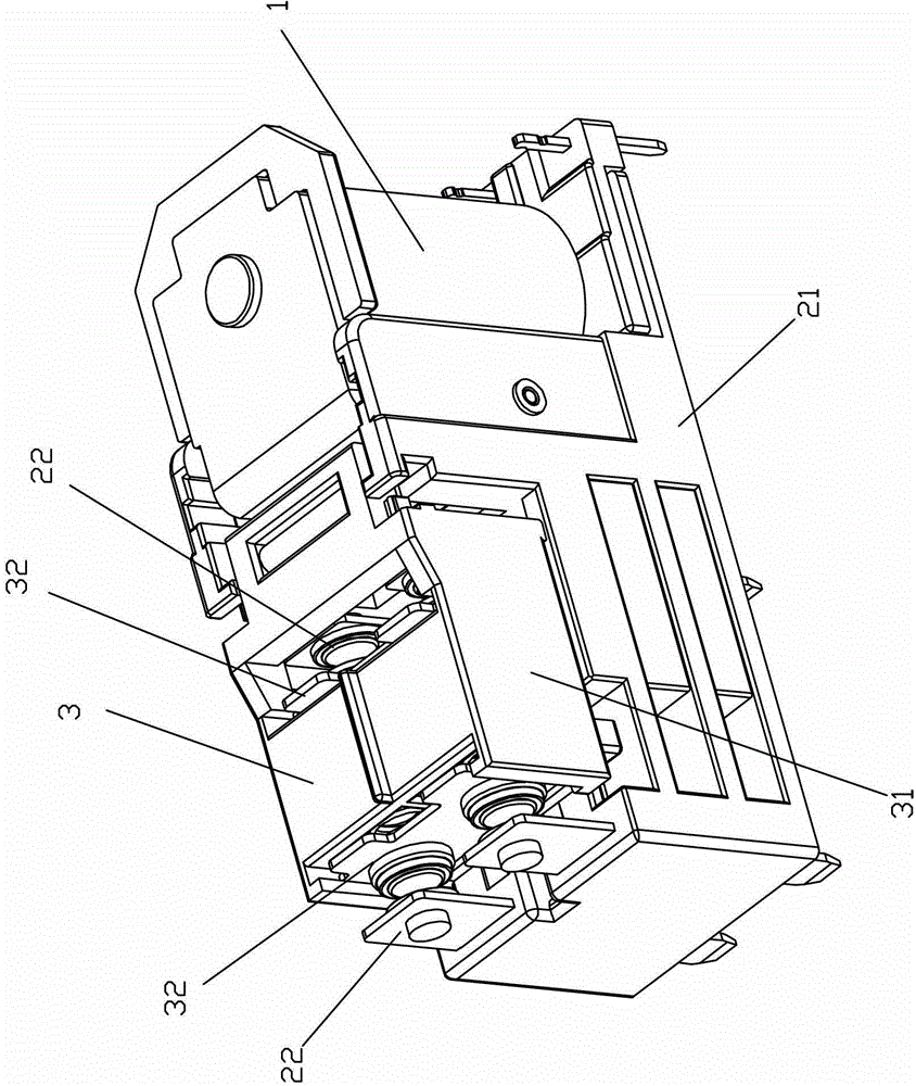 A non-reactive electromagnetic relay