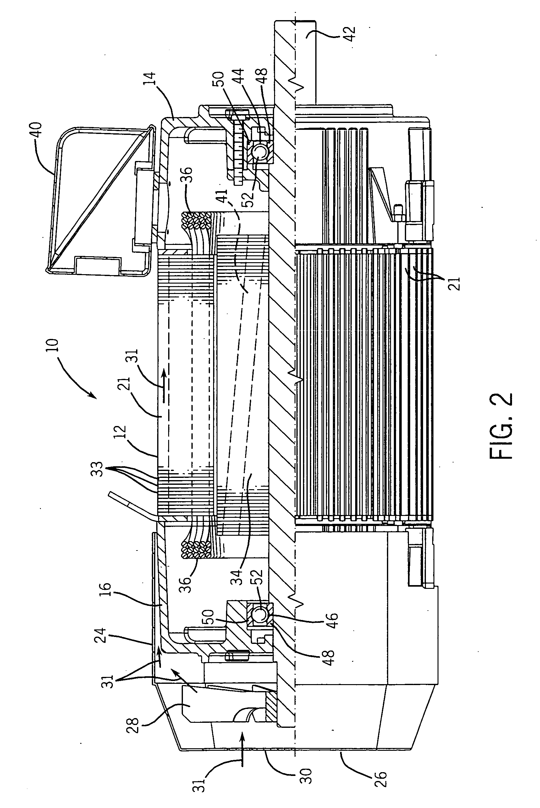 Enhanced electrical machine cooling