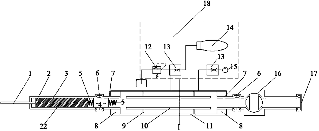 Pressure maintaining rock core transfer device and method