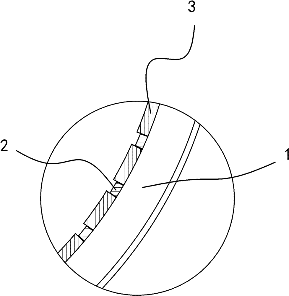 Rear wheel of direct-current brushless permanent-magnet motor