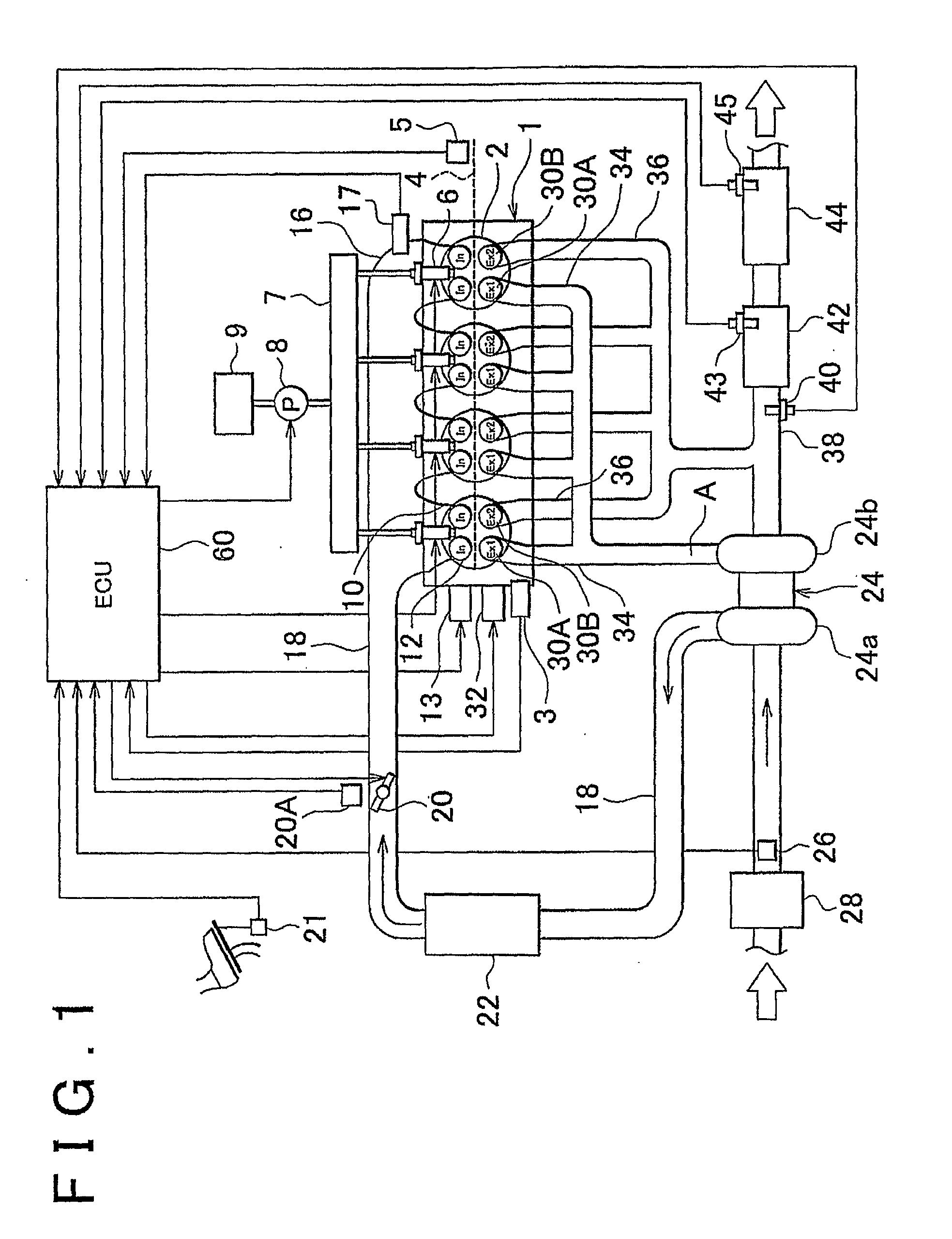 Control device and control method for internal combustion engine