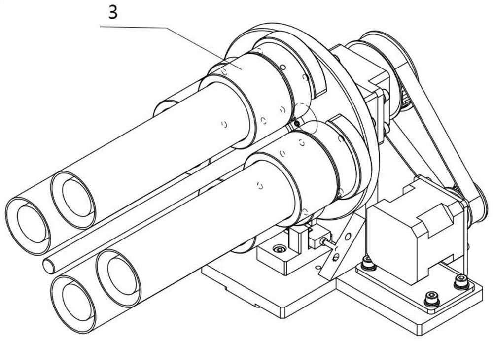 Multi-station automatic switching type opticalpath device and spectrograph