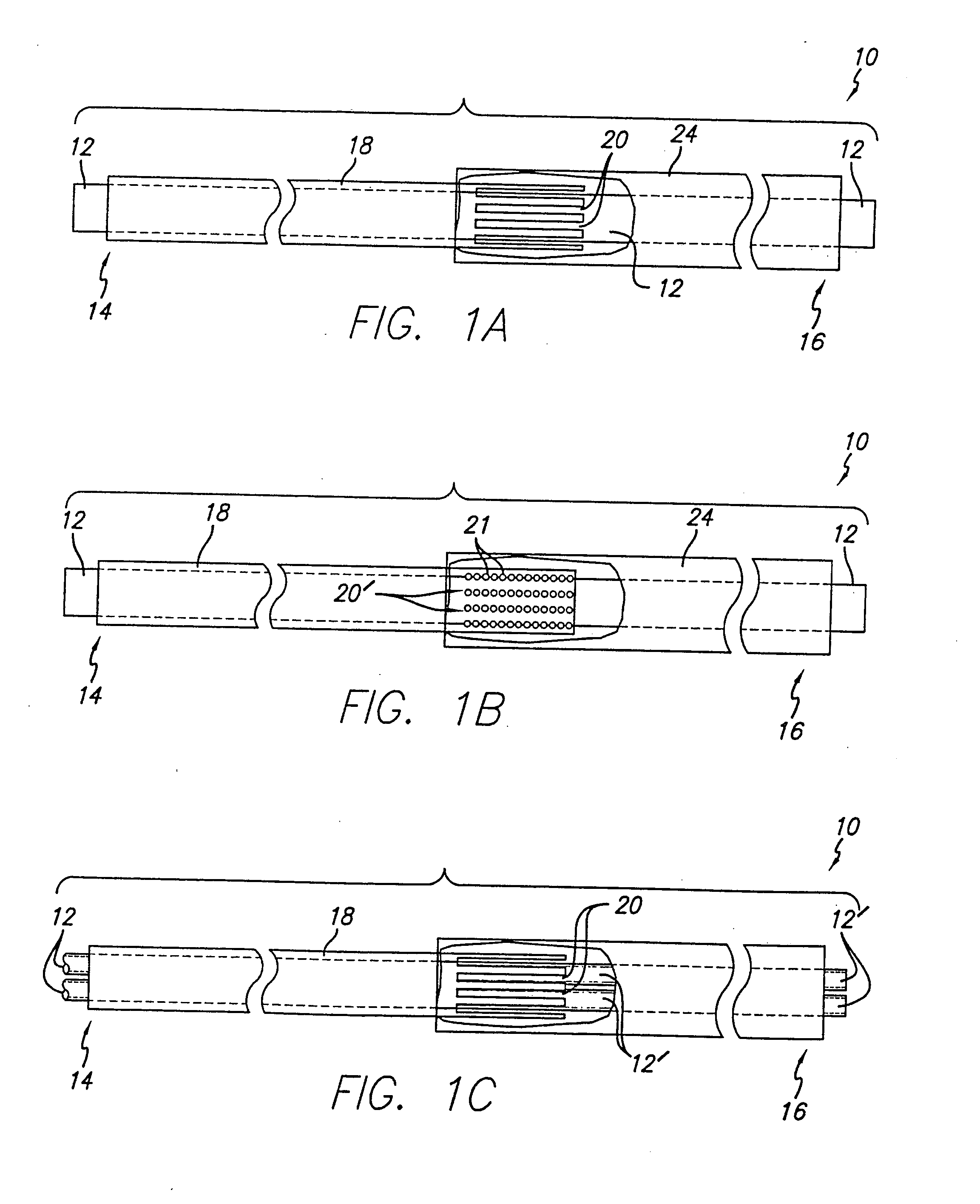 Variable stiffness heating catheter