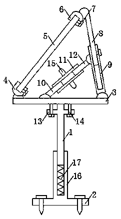 Novel solar support