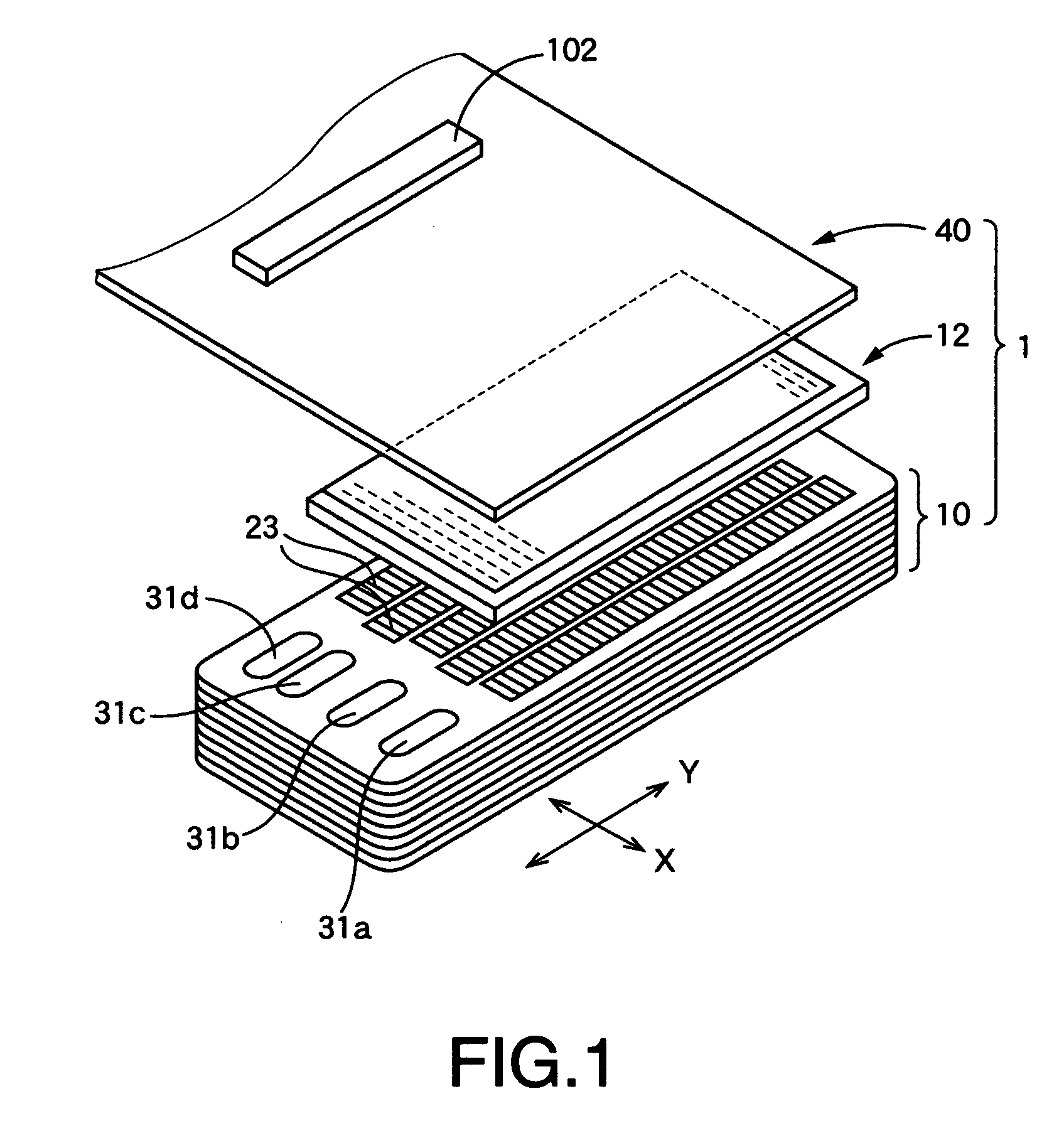 Injet printhead having externally-connected terminations structured to be resistant to damage