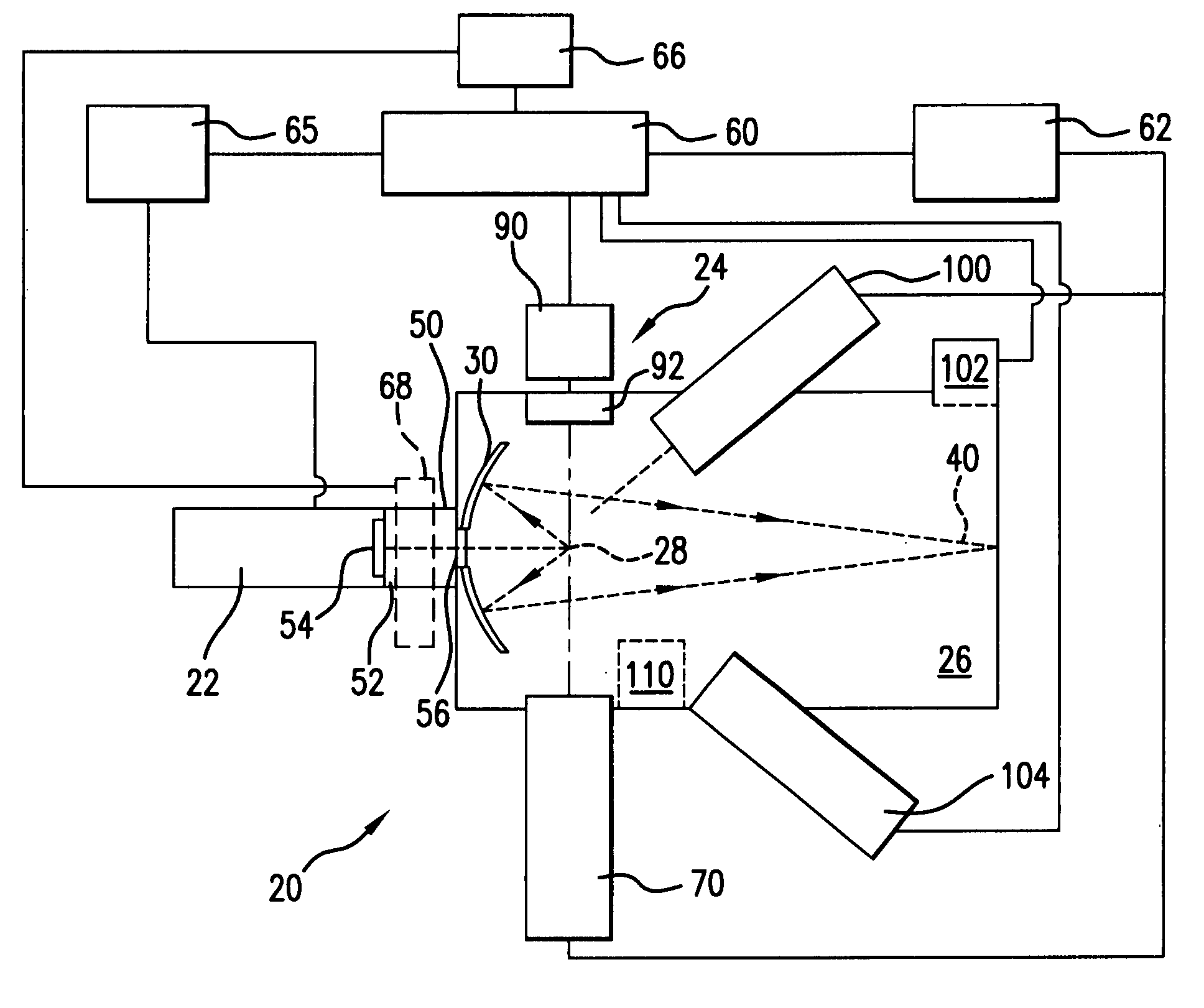 Laser produced plasma EUV light source