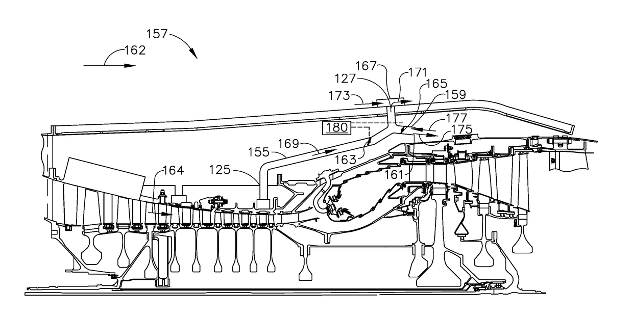 Method and apparatus for undercowl flow diversion cooling