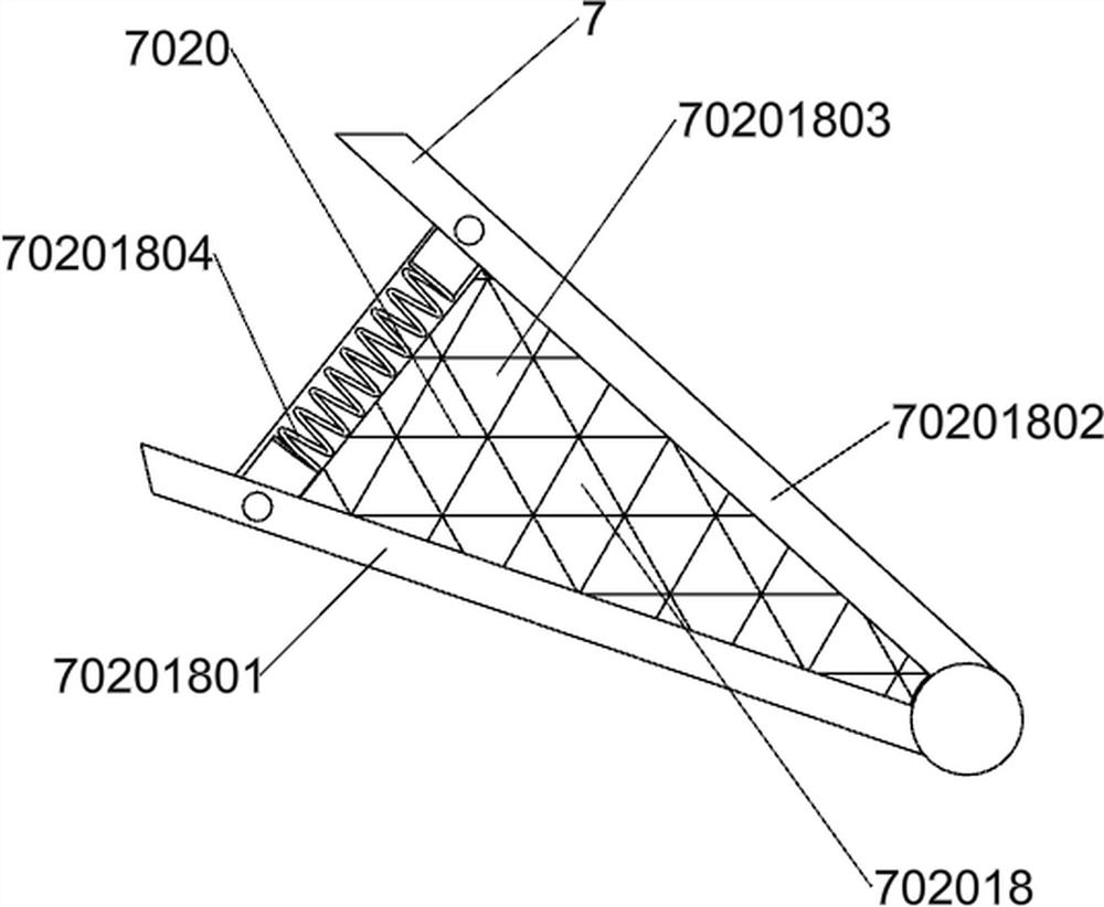 A kind of outward expansion type donkey skin processing device