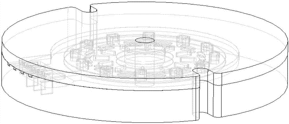 Motor stator packaging mold