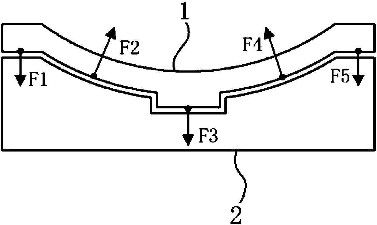 Deformation control method for numerical control machining of overall aircraft emergency gate