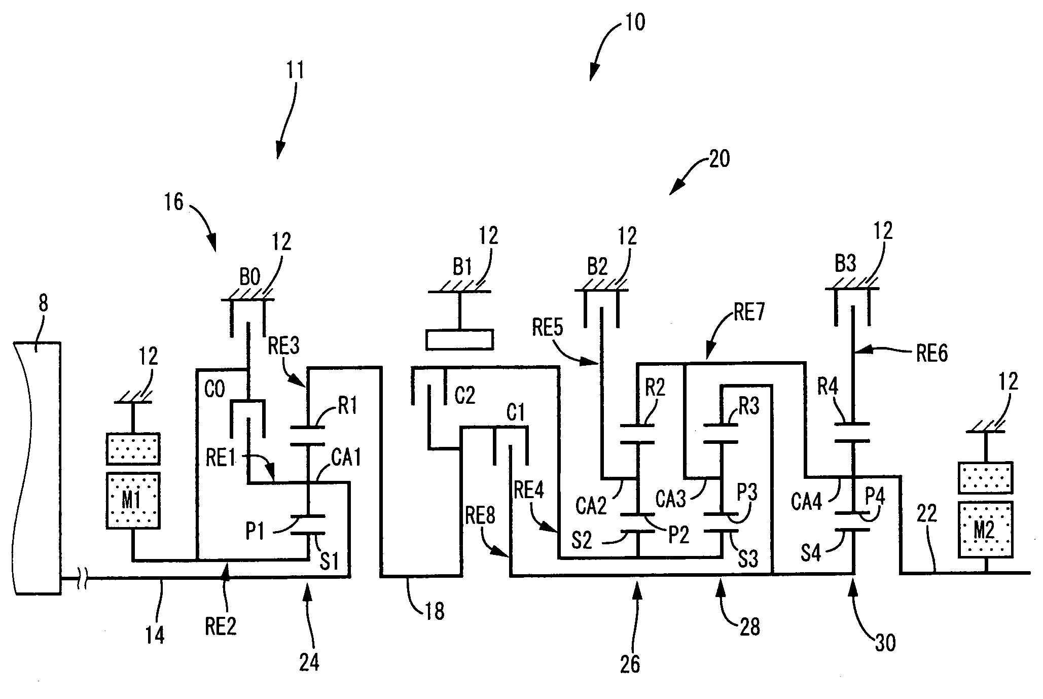 Control apparatus for vehicular drive system