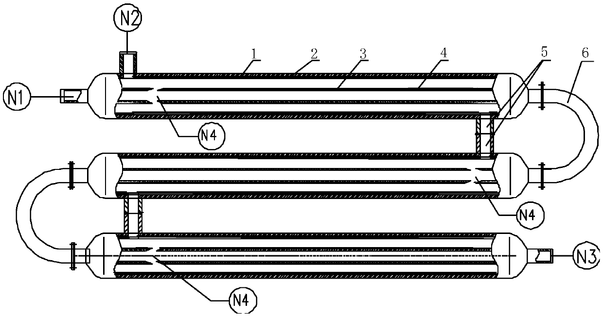 A corrosion-inhibiting supercritical water oxidation reactant mixing-preoxidation device