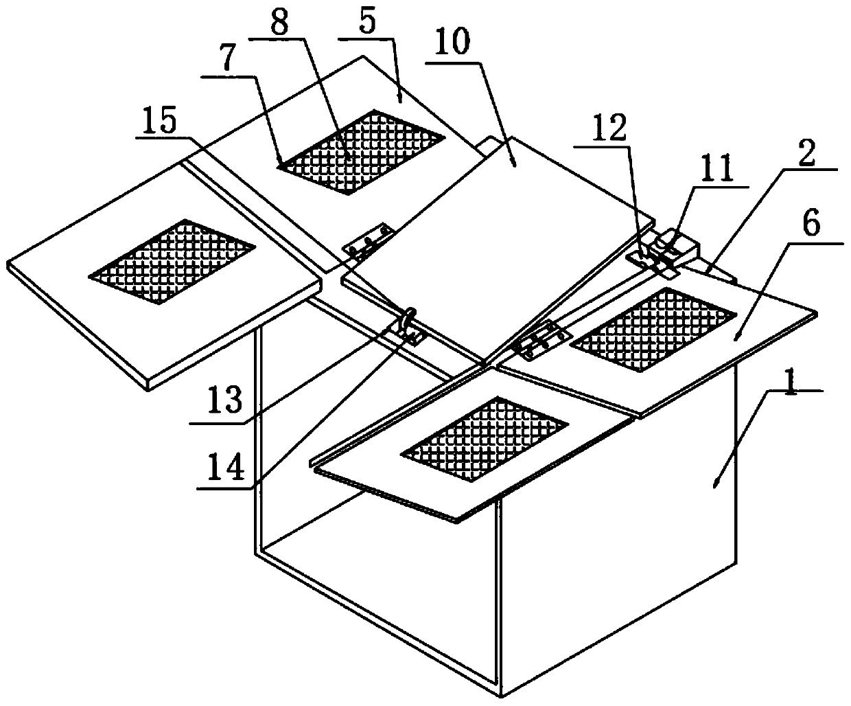 Automatic clothes folding machine