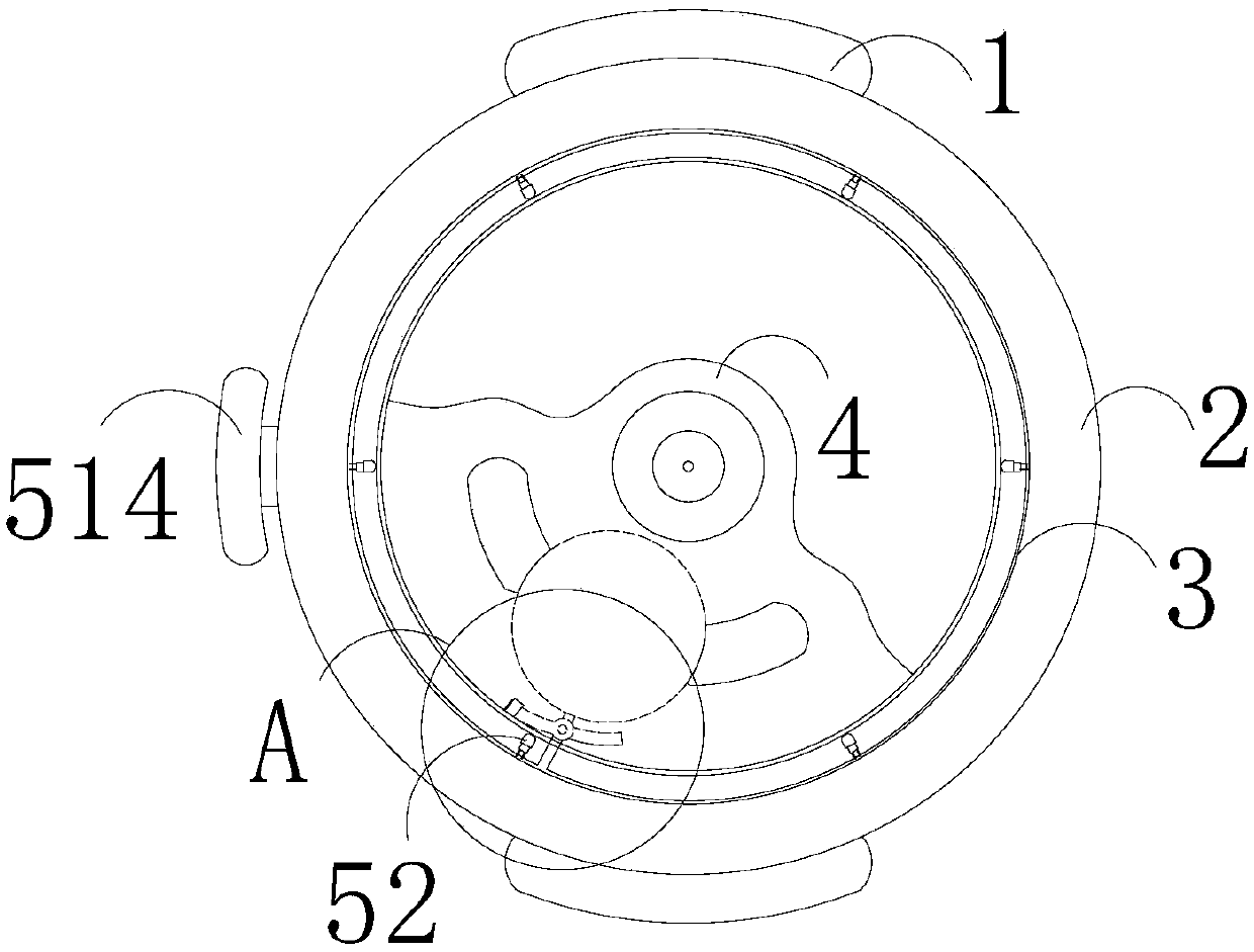 Temperature-sensitive illuminating deep-sea diving watch