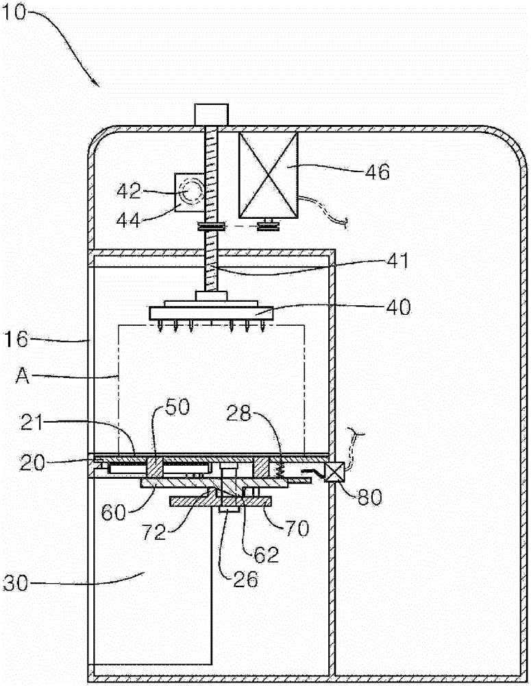 Machine for shaving and pressing ice cream