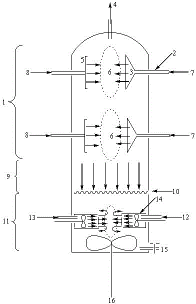 Preparation method of aluminium oxide dry glue