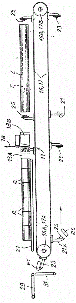 Machine for cutting web rolls