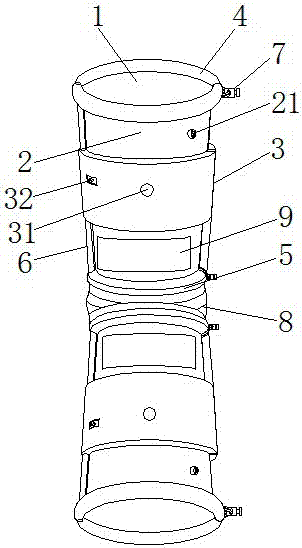 Fixing device for orthopedic surgery recovery treatment and using method thereof