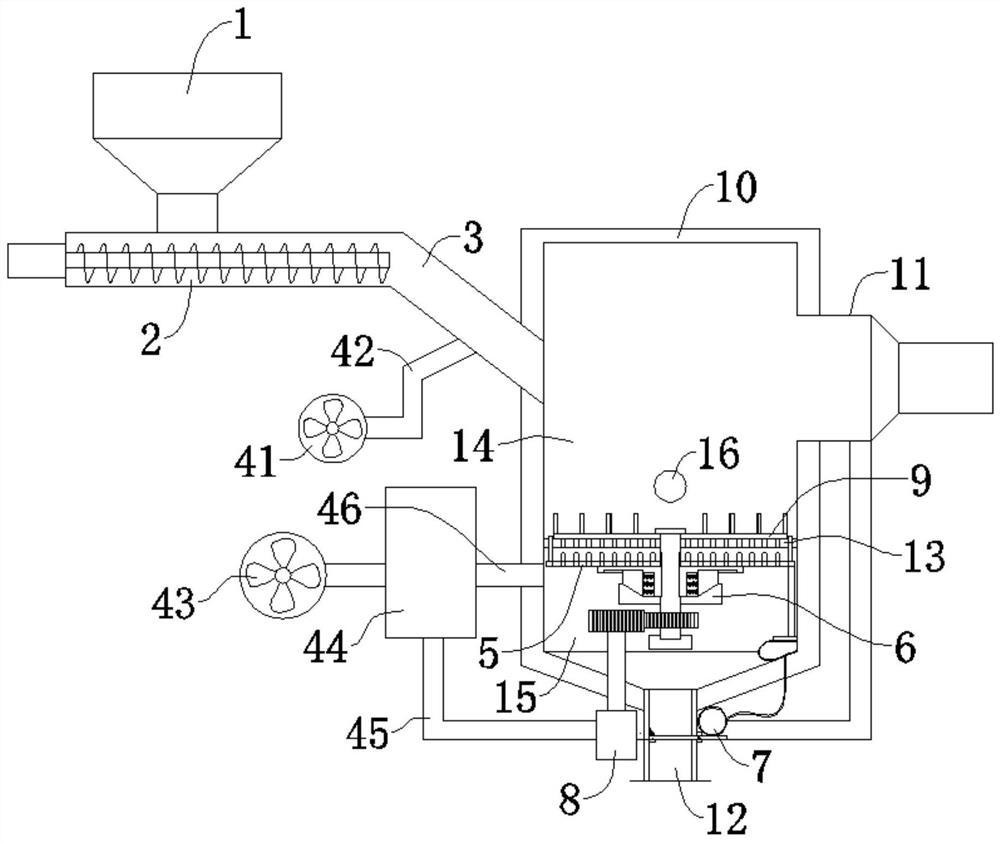 a biomass burner