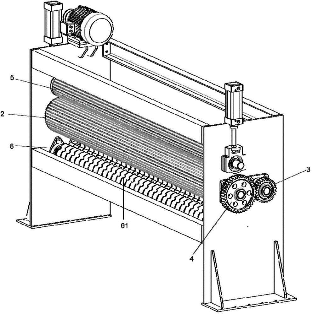 Non-abrasion fiber cutting equipment