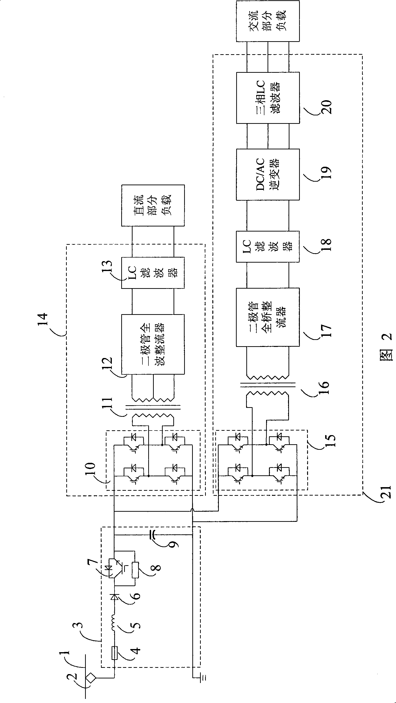 Automobile auxiliary current transformer