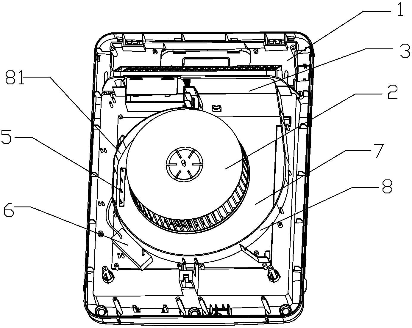 Photoelectrocatalysis air cleaning device having turbulence air channel