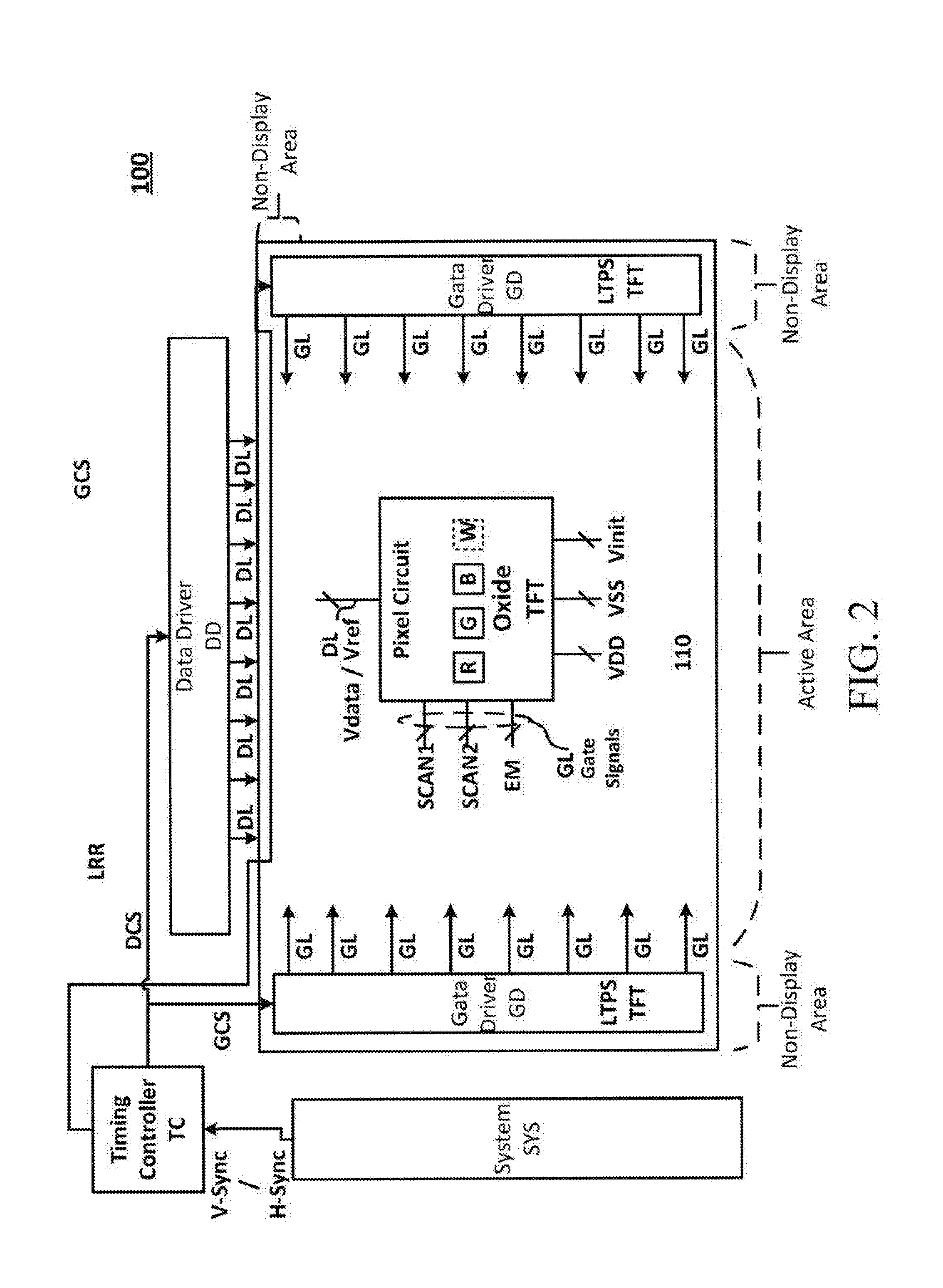 Display backplane and method of fabricating the same