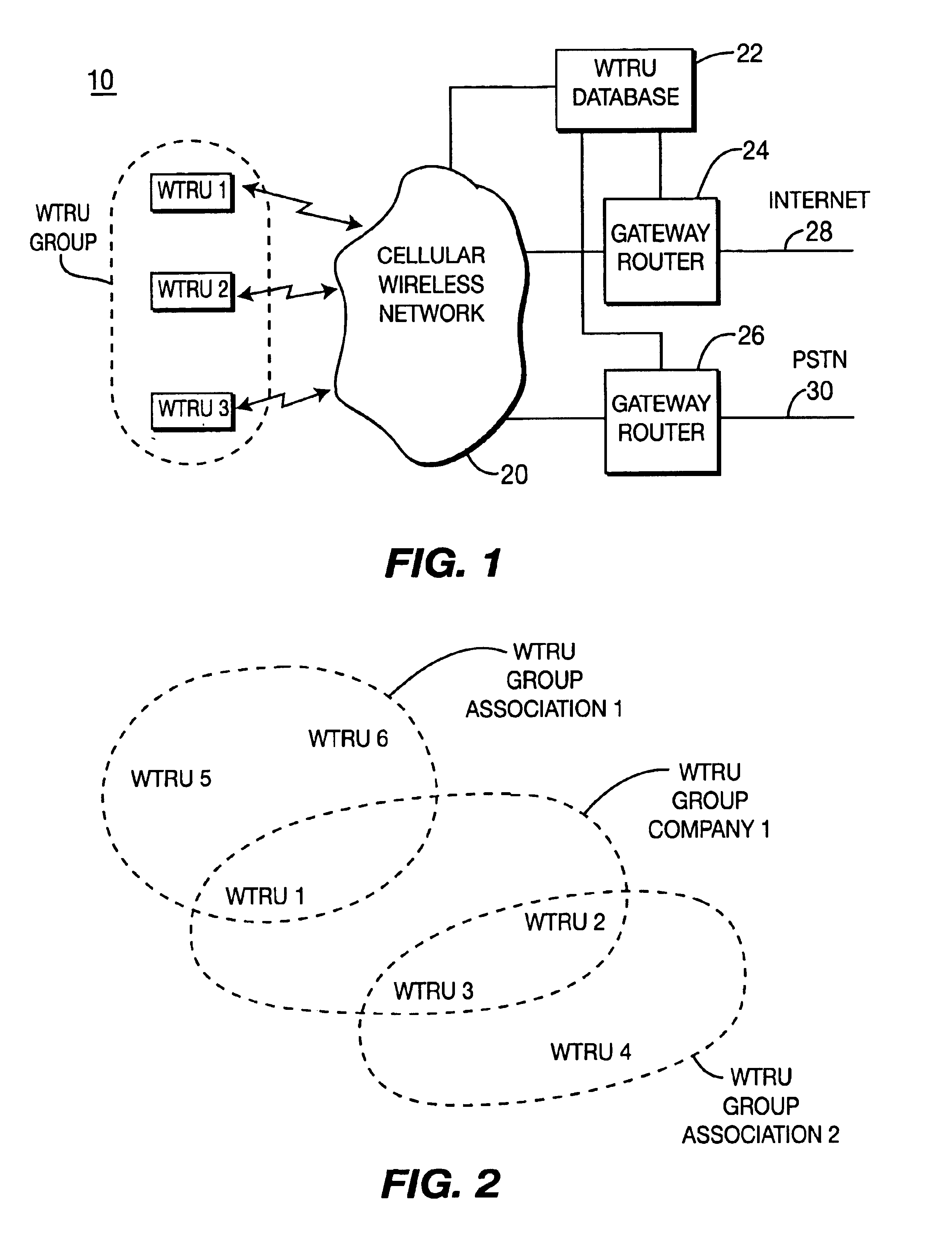 System for facilitating personal communications with multiple wireless transmit/receive units