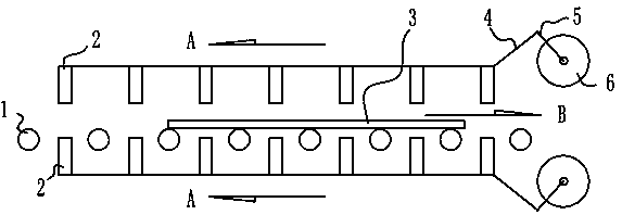 Method for eliminating glass wind spots and wind grating swing mechanism