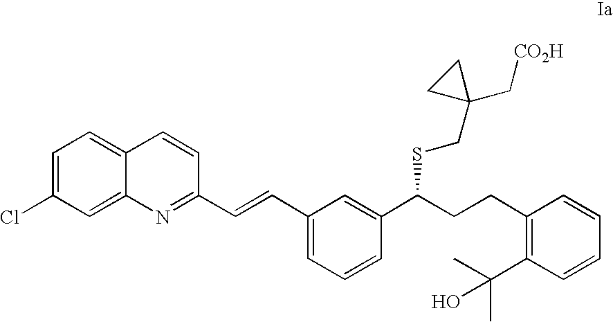 Process for preparing a leukotriene antagonist and an intermediate thereof