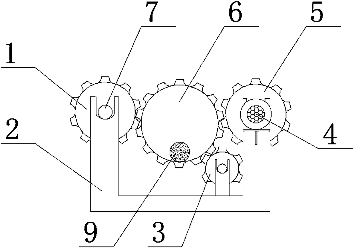 Device capable of increasing output torque of speed reducer