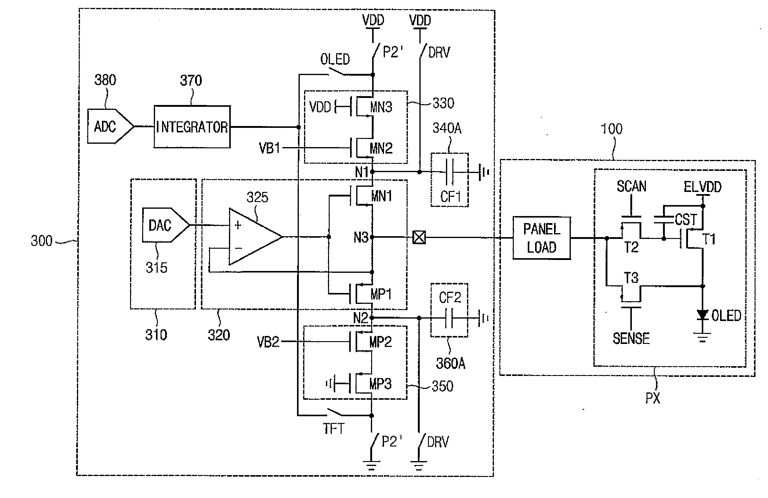 Data driver and organic light emitting display device having the same