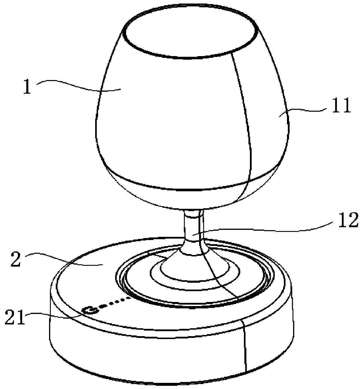 Medicine instant dissolving device