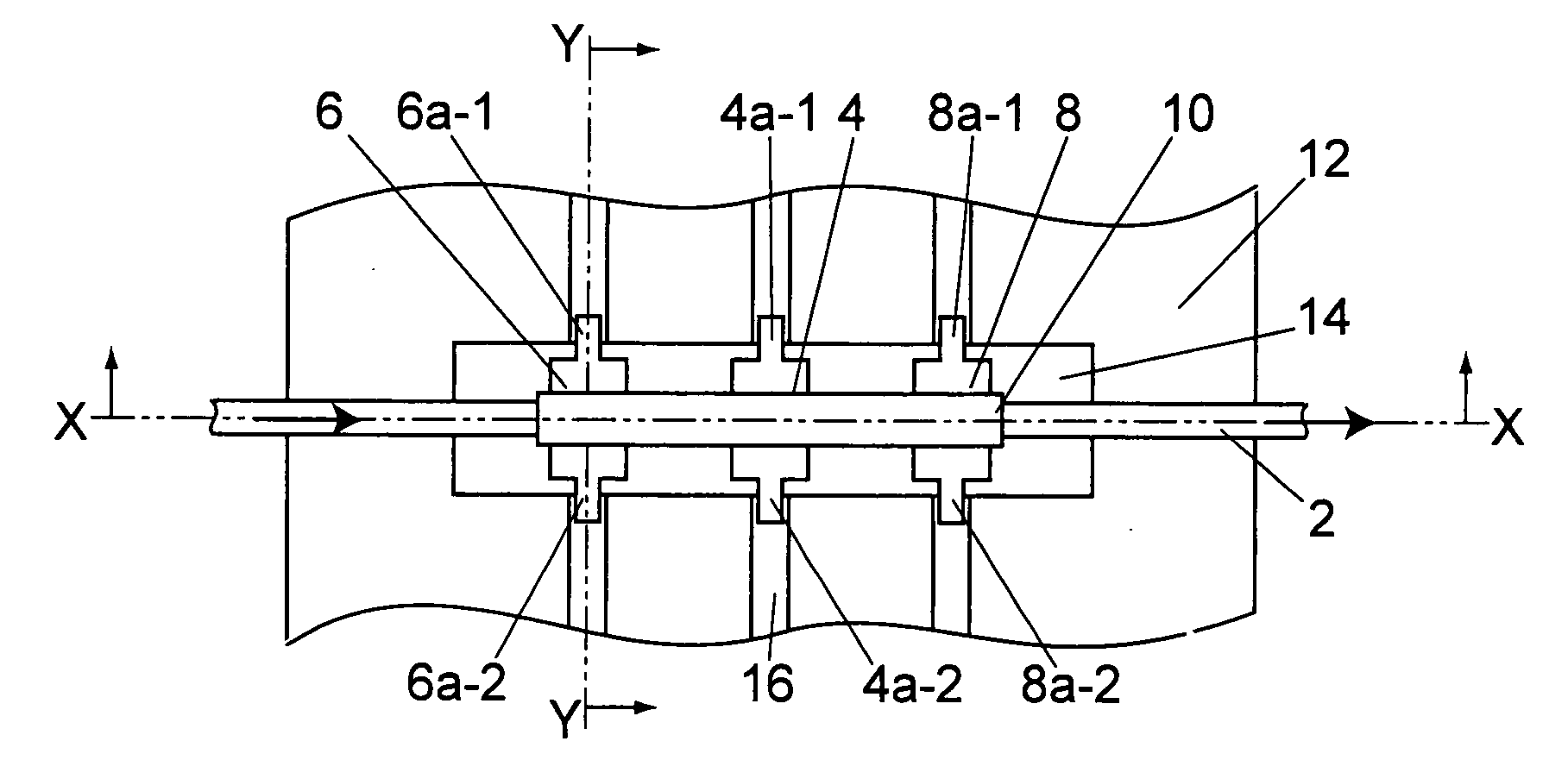 Electronic components packaging structure