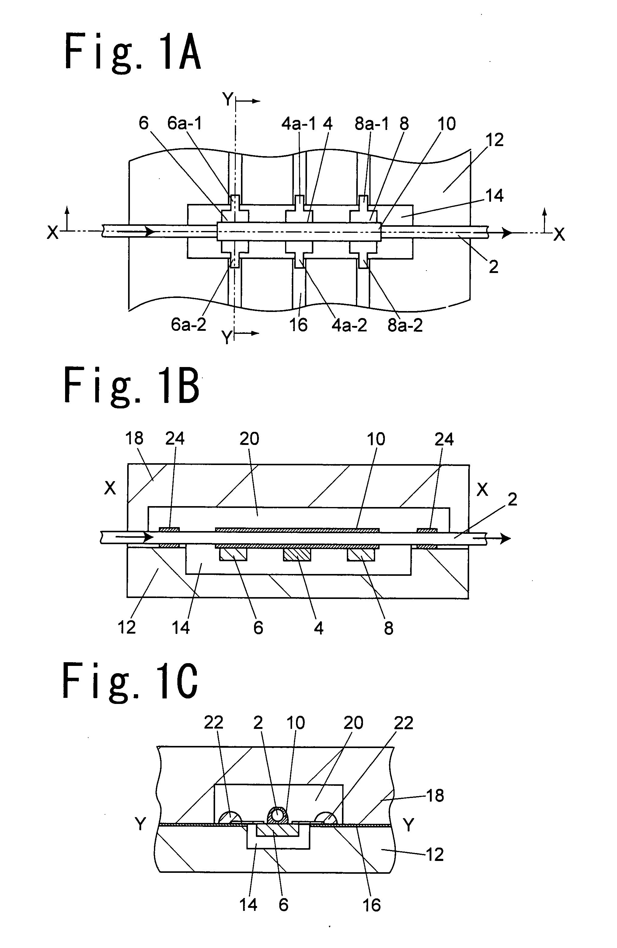 Electronic components packaging structure