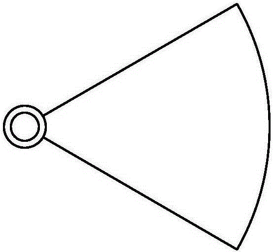 Sector-shaped expansion type solar device having functions of tilting and lifting