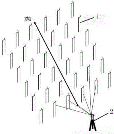 A method for detecting fixed tire frame markings based on step-by-step conversion of spatial coordinate data