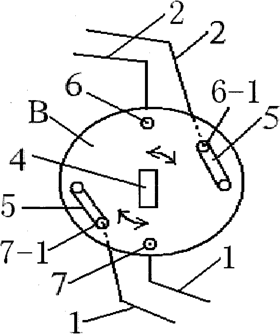 Locking device of television