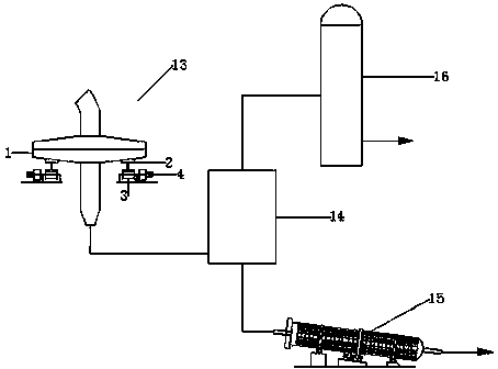 Lignite upgrading device