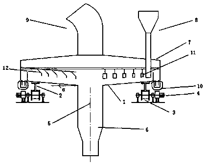 Lignite upgrading device