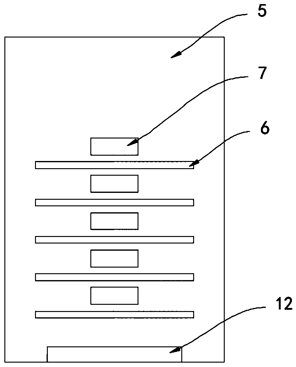 Anti-condensation type high-heat-dissipation outdoor power distribution cabinet