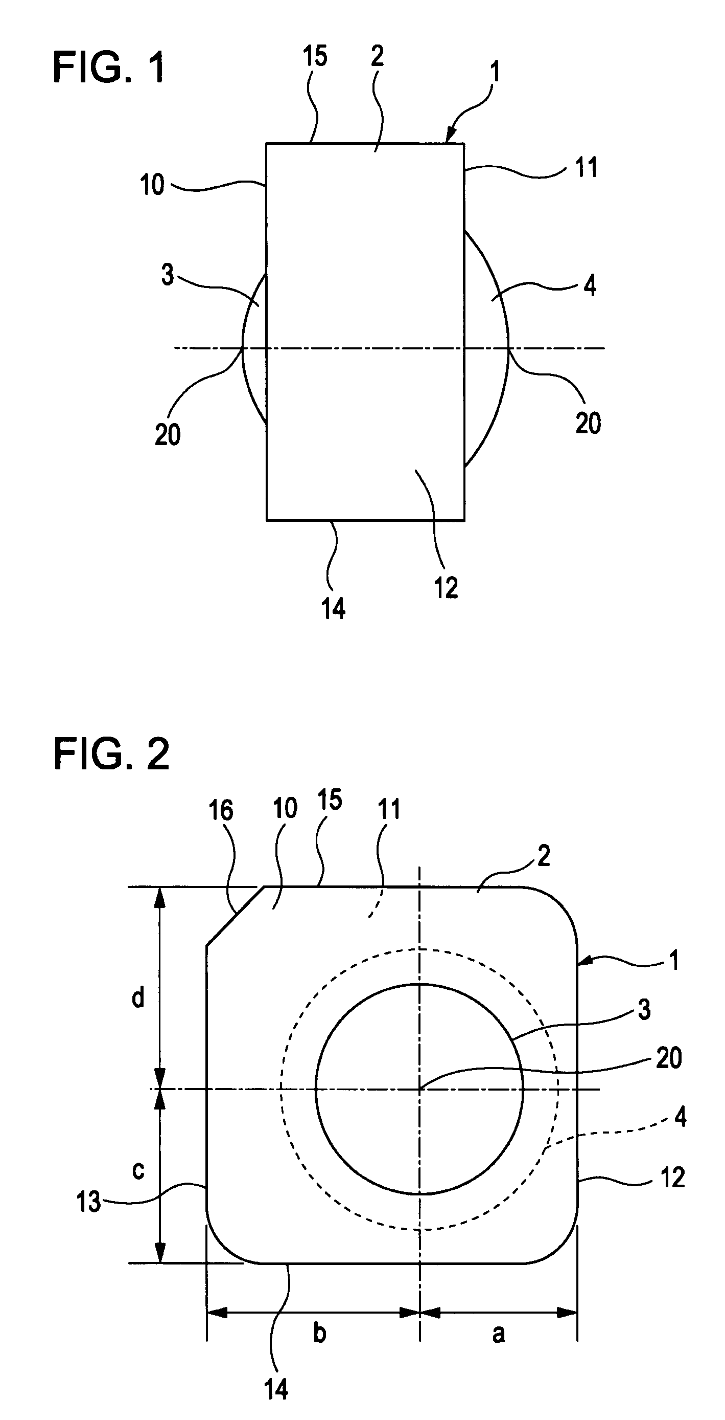 Optical member and optical communication module with easy height adjustment