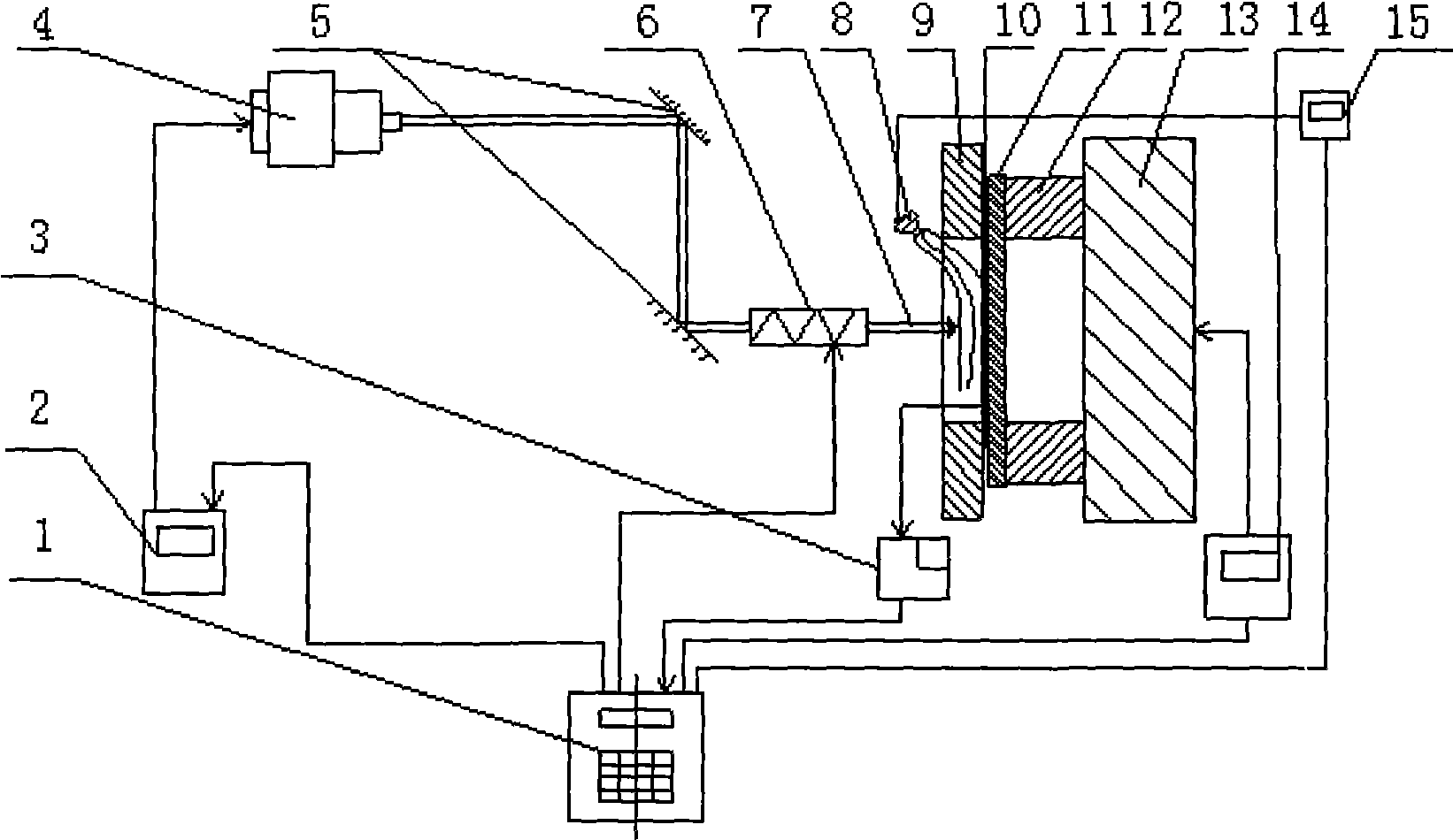 Method and device for improving laser shock forming property of metal plate material