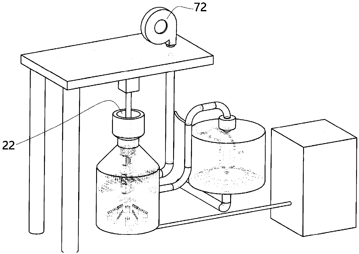 Sterilizing and precipitating system for water treatment and method thereof