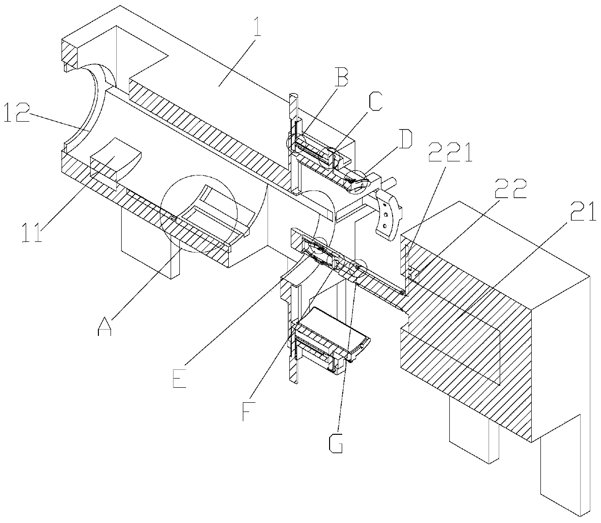 Automatic processing equipment for hot runner mold