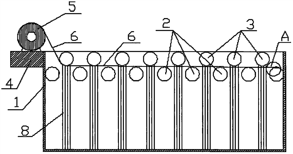 A kind of production method of silk composite fabric