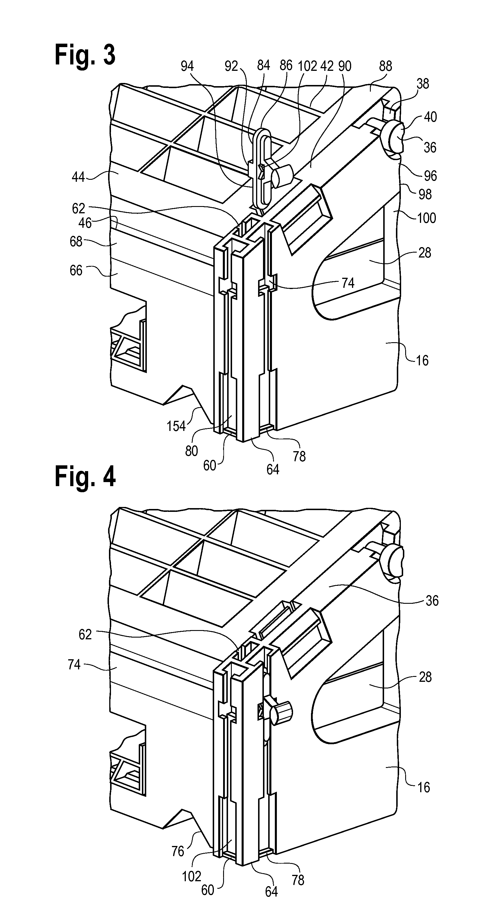 Solar panel support module and method of creating array of interchangeable and substitutable solar panel support modules