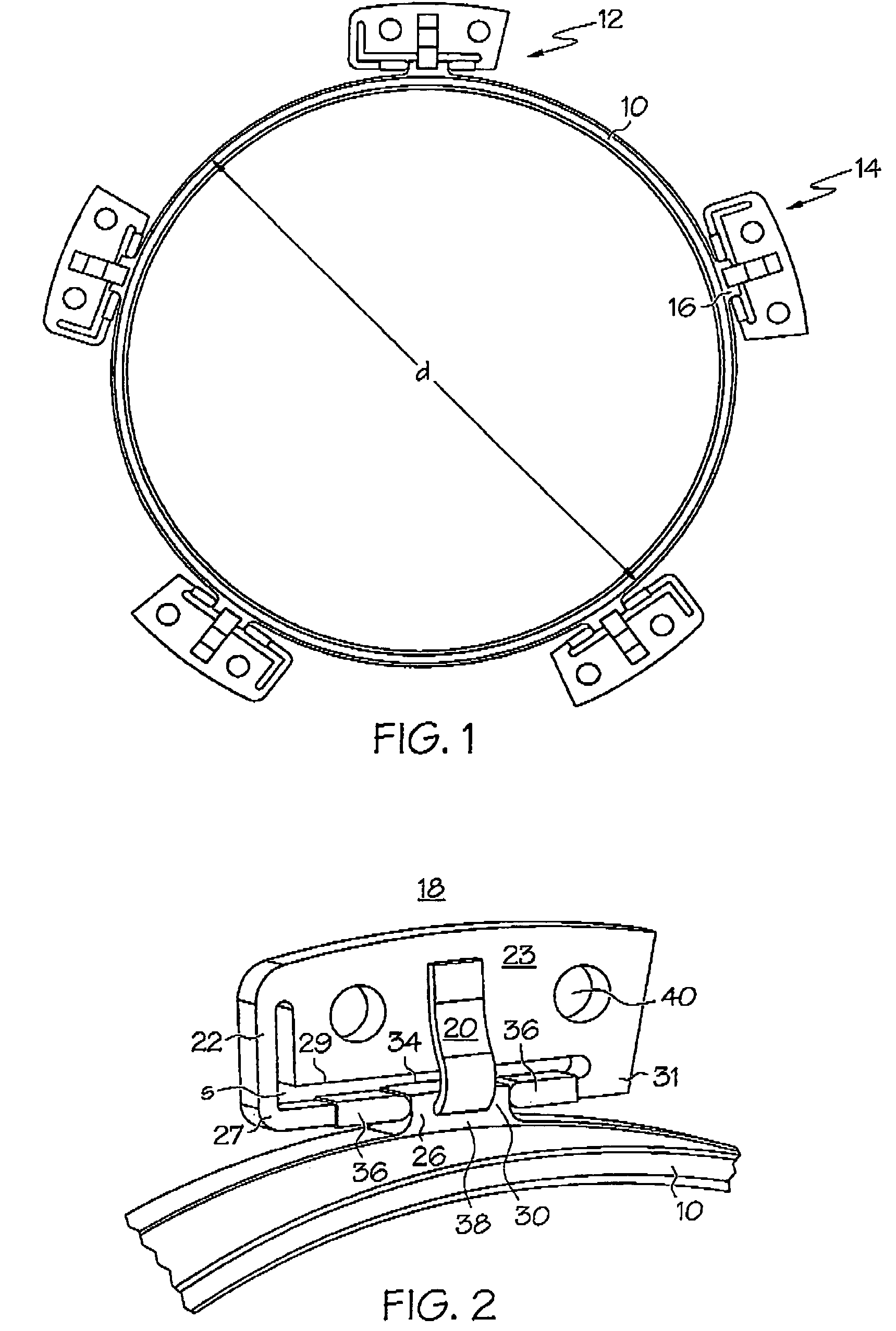 Compliant mounting system for turbine shrouds