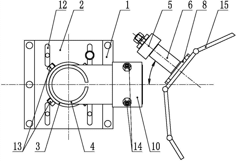 Steel dam bottom shaft side water stop structure