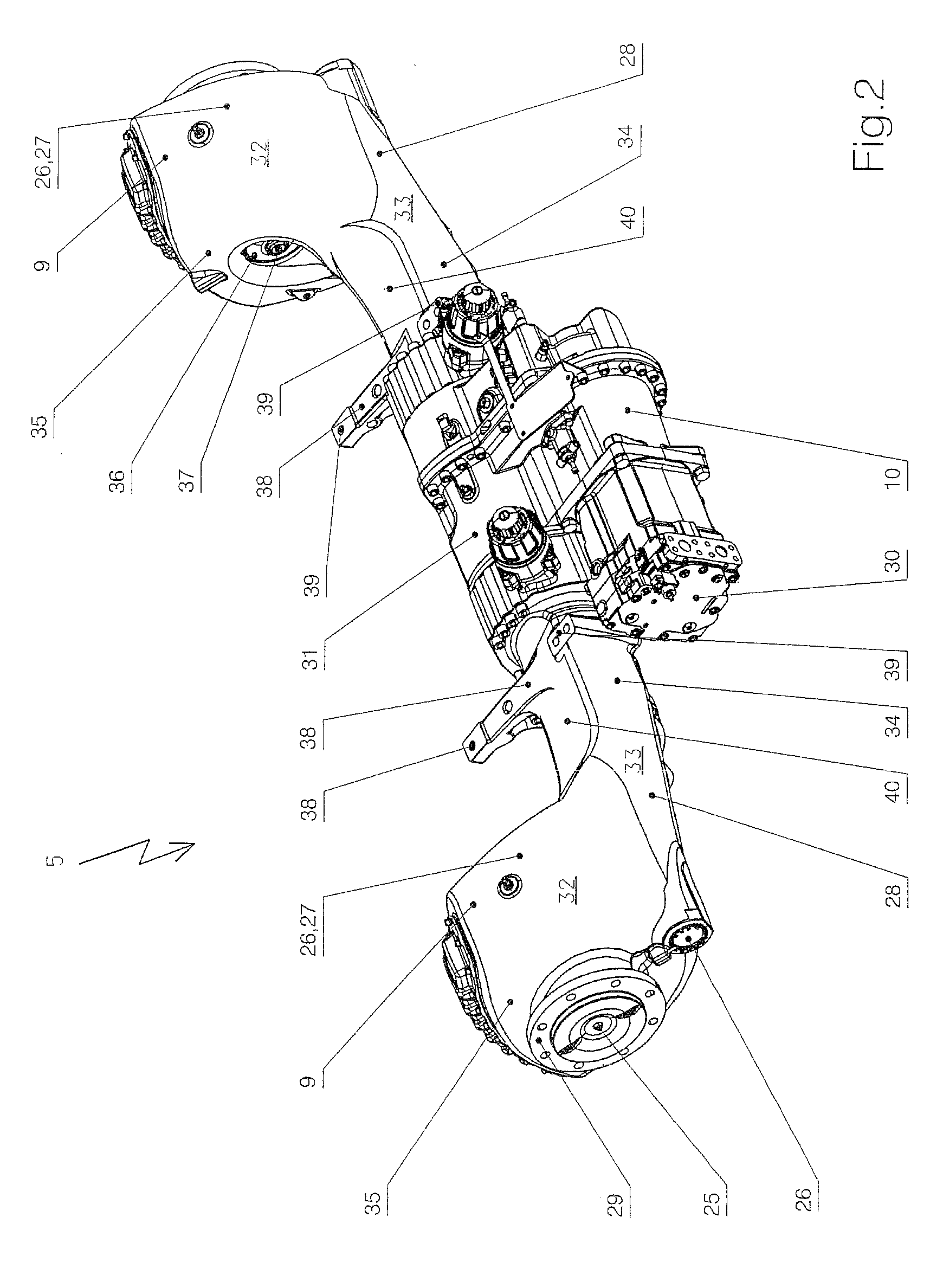 Self-propelled forage harvester